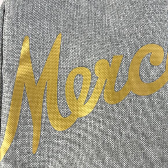 Mercedes-Benz Backpack with Laptop Sleeve Gray and Gold School / Work - Picture 5 of 7